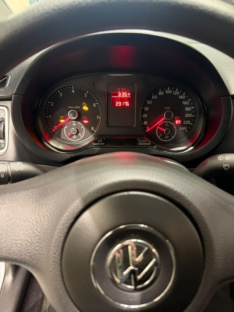 km
